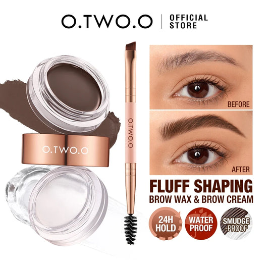 O.TWO.O Dual Brow Pomade